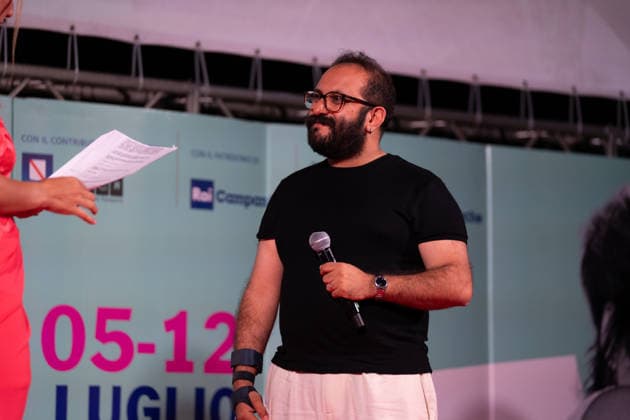 16th Social World Film Festival 2026 in Vico Equense, Italy - 08 Jul 2026 Fabio Balsamo attends the 16th Social World Film Festival 2026. Vico Equense Italy Copyright: xAndreaxGulíx xSOPAxImagesx AGULI_SocialWorldFilmFestival2026_04(25)