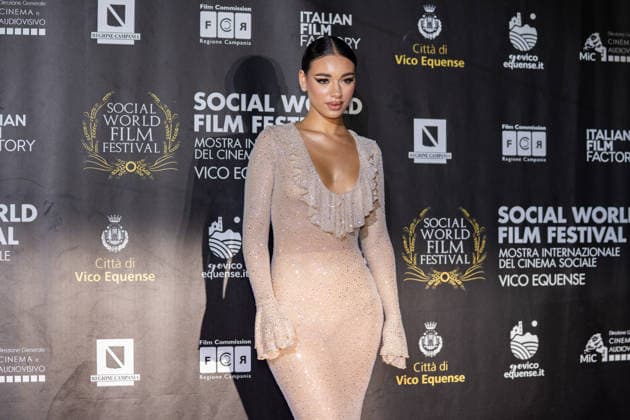 16th Social World Film Festival 2026 in Vico Equense, Italy - 08 Jul 2026 Aurora Venosa attends the16th Social World Film Festival 2026 Vico Equense Italy Copyright: xAndreaxGulíx xSOPAxImagesx AGULI_SocialWorldFilmFestival2026_04(33)