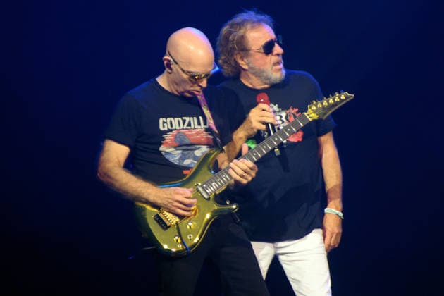 Sammy Hagar Performs at British Airways ARC, London, UK - 09 July 2026 Guitarist Joe Satriani and Sammy Hagar performs on the first of three nights at British Airways ARC, London, England, UK on Thursday 09 July 2026 as part of his The Best of All Worlds Tour., Credit:Justin Ng Avalon UK, England, London, British Airways ARC  Copyright: xJustinxNgx xAvalonx 1115614797