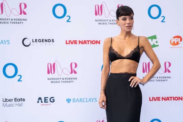 Silver Clef Awards 2026 - Arrivals Lily Allen attends the Nordoff & Robbins O2 Silver Clef Awards at the Royal Albert Hall on July 09, 2026 in London, England., Credit:Lounis Tiar Avalon United Kingdom, London, Royal Albert Hall  Copyright: xLounisxTiarx xAvalonx 1115603265