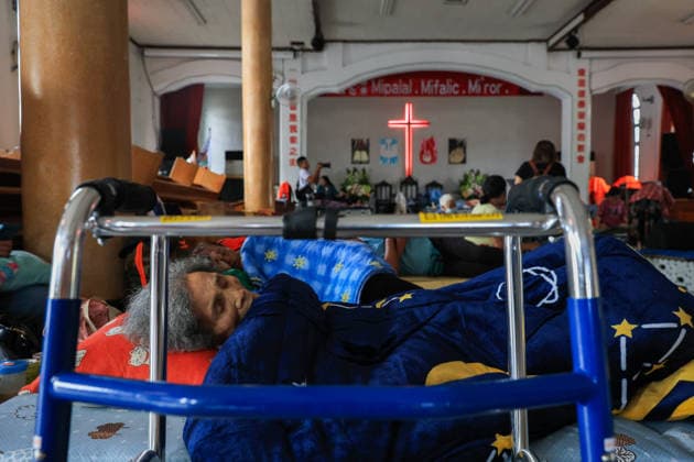 Typhoon Bavi sets to hit Taiwan after land, sea warnings issued HUALIEN COUNTY, TAIWAN – JULY 10: Residents of the flood-prone Guangfu Township take shelter at church, as Typhoon Bavi sets to hit the island today, in Guangfu Township, Hualien County, Taiwan, on July 10, 2026. People residing in flood-prone and low-lying areas across the island have been ordered to evacuate or take shelter as Typhoon Bavi is set to strike Taiwan with powerful winds and torrential rains, disrupting flights, school and work in several cities. The typhoon is expected to move toward China in the coming days. Daniel Ceng Anadolu Hualien Taiwan. Editorial use only. Please get in touch for any other usage.  Copyright: x2026xAnadoluxDanielxCengx