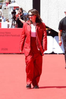 Juliette Binoche beim Special Screening des Dokumentarfilms In-I in Motion auf dem 60. Internationalen Filmfestival Karlovy Vary 2026 in der Grand Hall im Festival Hotel Thermal. Karlsbad, 09.07.2026 *** Juliette Binoche at the special screening of the documentary *In I in Motion* at the 60th Karlovy Vary International Film Festival in 2026, held in the Grand Hall of the Festival Hotel Thermal in Karlsbad, July 9, 2026 Foto:xM.xThomasx xFuturexImagex binoche_6702
