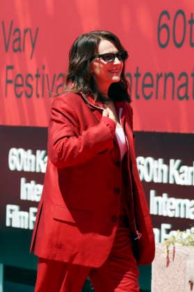 Juliette Binoche beim Special Screening des Dokumentarfilms In-I in Motion auf dem 60. Internationalen Filmfestival Karlovy Vary 2026 in der Grand Hall im Festival Hotel Thermal. Karlsbad, 09.07.2026 *** Juliette Binoche at the special screening of the documentary *In I in Motion* at the 60th Karlovy Vary International Film Festival in 2026, held in the Grand Hall of the Festival Hotel Thermal in Karlsbad, July 9, 2026 Foto:xB.xThomasx xFuturexImagex binoche_6707