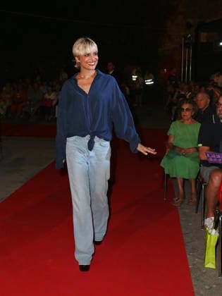 Micaela Ramazzotti receives the Lifetime Achievement Award at the 2026 Social Film Festival - 09 Jul 2026 Micaela Ramazzotti attends the 2026 Social Film Festival. Vico Equense Italy Copyright: xAntoninoxD Espositox xSOPAxImagesx DSC_4971