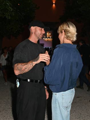 Micaela Ramazzotti receives the Lifetime Achievement Award at the 2026 Social Film Festival - 09 Jul 2026 Micaela Ramazzotti heads to the red carpet with her husband during the 2026 Social Film Festival. Vico Equense Italy Copyright: xAntoninoxD Espositox xSOPAxImagesx DSC_4772