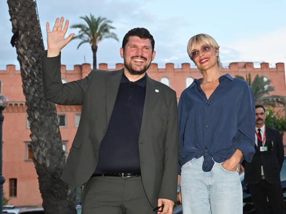 Micaela Ramazzotti receives the Lifetime Achievement Award at the 2026 Social Film Festival - 09 Jul 2026 Micaela Ramazzotti and Giuseppe Alessio Nuzzo attend the 2026 Social Film Festival. Vico Equense Italy Copyright: xAntoninoxD Espositox xSOPAxImagesx DSC_4504