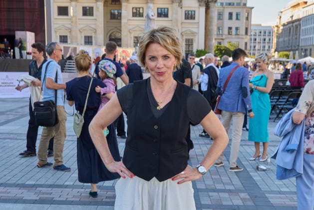 Gisa Zach - Eroeffnung des Classic Open Air auf dem Gendarmenmarkt in Berlin am 09.07.2026. Classic Open Air 2026 *** Gisa Zach: Opening of the Classic Open Air at the Gendarmenmarkt in Berlin on July 9, 2026 Classic Open Air 2026