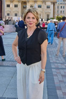 Gisa Zach - Eroeffnung des Classic Open Air auf dem Gendarmenmarkt in Berlin am 09.07.2026. Classic Open Air 2026 *** Gisa Zach: Opening of the Classic Open Air at the Gendarmenmarkt in Berlin on July 9, 2026 Classic Open Air 2026