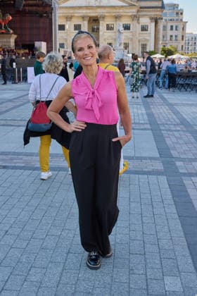 Kerstin Linnartz - Eroeffnung des Classic Open Air auf dem Gendarmenmarkt in Berlin am 09.07.2026. Classic Open Air 2026 *** Kerstin Linnartz: Opening of the Classic Open Air at the Gendarmenmarkt in Berlin on July 9, 2026 Classic Open Air 2026