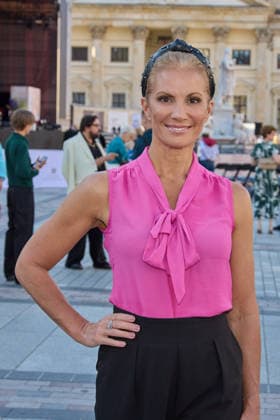 Kerstin Linnartz - Eroeffnung des Classic Open Air auf dem Gendarmenmarkt in Berlin am 09.07.2026. Classic Open Air 2026 *** Kerstin Linnartz: Opening of the Classic Open Air at the Gendarmenmarkt in Berlin on July 9, 2026 Classic Open Air 2026