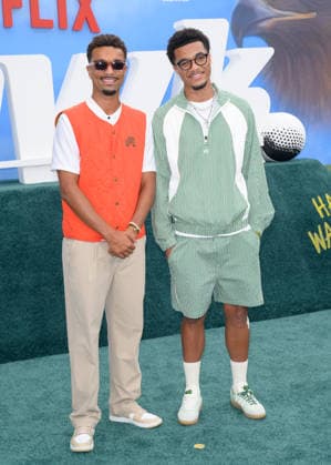 The Hawk Premiere - Los Angeles, USA LOS ANGELES, USA. July 09, 2026: Timothy Tillman & Malik Tillman at the premiere for The Hawk at the Directors Village in Westwood. Los Angeles CA USA  Copyright: xPaulxSmith Featureflashx
