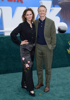 The Hawk Premiere - Los Angeles, USA LOS ANGELES, USA. July 09, 2026: Emily Deschanel & David Hornsby at the premiere for The Hawk at the Directors Village in Westwood. Los Angeles CA USA  Copyright: xPaulxSmith Featureflashx