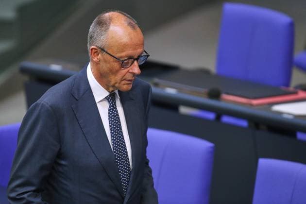 Berlin, Deutschland, 10.07.2026: Deutscher Bundestag: 90. Bundestagssitzung: Bundeskanzler Friedrich Merz (CDU) *** Berlin, Germany, July 10, 2026 German Bundestag 90th Session of the Bundestag Chancellor Friedrich Merz, CDU Copyright: xdtsxNachrichtenagenturx dts_126929