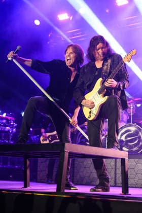 July 9, 2026, Forte Dei Marmi, Lucca, Italy: The rock band Europe performs in concert on the stage of the Villa Bertelli Festival with their Tour 2025 , Forte dei Marmi, 09 07 2026 Forte Dei Marmi Italy  - ZUMAa289 20260709_zia_a289_377 Copyright: xStefanoxDallexLuchex xAgfx