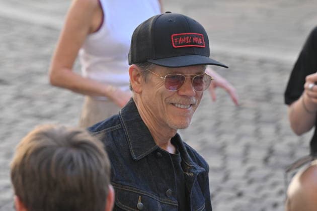 The 60th Karlovy Vary International Film Festival continued on July 10, 2026, in Karlovy Vary, Czech Republic. American actor Kevin Bacon arrives at the festival. (CTKxPhoto SlavomirxKubes) CTKPhotoP2026071003120  CTKPhotoP2026071003120