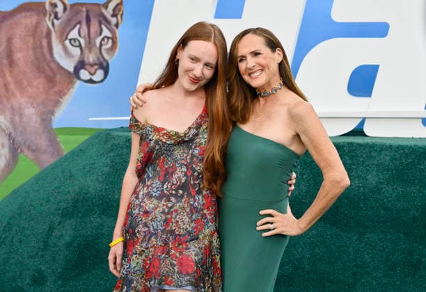 Cast member Molly Shannon (R) and her daughter Stella Shannon Chestnut attend the premiere of the Netflix sport comedy TV series The Hawk at the Directors Village in the Westwood section of Los Angeles on Thursday, July 9, 2026. Storyline Follows Lonnie Hawkins, 2004 s top golfer, as he struggles to recapture his magic late in his career, refusing to believe he s anything other than one stroke away from golf s greatest comeback.  LAP2026070960 JIMxRUYMEN