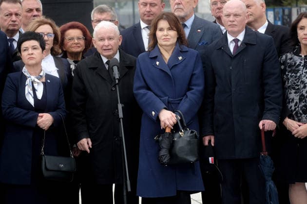 RECORD DATE NOT STATED Warszawa Plac Pilsudskiego 10.07.2026 195. miesiecznica katastrofy smolenskiej - Warsaw - Smolensk plane crash 195th monthy anniversary N Z Jaroslaw Kaczynski FOT. TEDI NEWSPIX.PL NEWSPIX.PL --- newspix.pl 