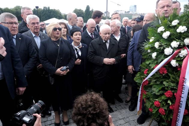 RECORD DATE NOT STATED Warszawa Plac Pilsudskiego 10.07.2026 195. miesiecznica katastrofy smolenskiej - Warsaw - Smolensk plane crash 195th monthy anniversary N Z Jaroslaw Kaczynski FOT. TEDI NEWSPIX.PL NEWSPIX.PL --- newspix.pl 