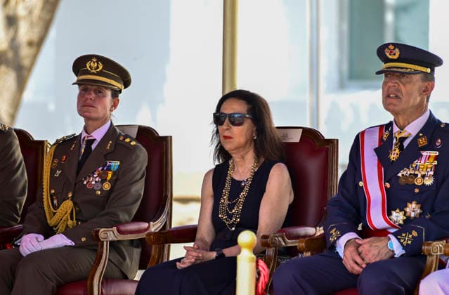 Ceremony for the Awarding of Royal Commissions at the General Academy of Air and Space Defense Minister Margarita Robles during the ceremony for the awarding of Royal Commissions at the General Academy of Air and Space (AGA) on July 10, 2026, in Santiago de la Ribera, Murcia, Spain. At this ceremony, which marks the end of the academic year, the monarchs and officials presented lieutenant commissions to 111 cadets graduating from the academy. July 10, 2026 Kiko Asunción Santiago de la Ribera, Murcia Santiago de la Ribera, Murcia, Spain  Copyright: xKikoxAsuncionx 7657465
