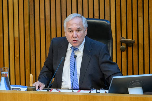 Â - Wien 10.07.2026 - 91. Sitzung des Nationalrats. PHOTO: Erster Präsident des Nationalrats Walter Rosenkranz (FPOE) 91th sitting of the National Council. Nationalrat, Nationalratssitzung, Parlamentssitzung, Parlament, Plenum 91. Sitzung des Nationalrats *** Vienna, July 10, 2026 91st Session of the National Council PHOTO: First President of the National Council Walter Rosenkranz (FPOE) 91st Session of the National Council National Council, National Council session, parliamentary session, parliament, plenary session 91st Session of the National Council 