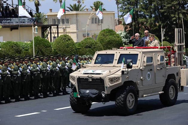 RECORD DATE NOT STATED Abdelmadjid Tebboune At Academy Graduation - Cherchell Algerian President Abdelmadjid Tebboune attends the 2026 graduation ceremony at the Houari-Boumediene Military Academy in Cherchell, Algeria on July 9, 2026, named after the late President Liamine Zeroual. Photo by Presidence Algreienne via APP ABACAPRESS.COM Cherchell Algeria  Copyright: xAPP ABACAx