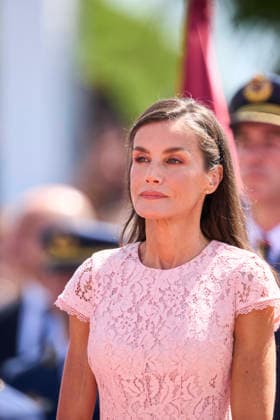 Spanish Royals attends the Presentation of Royal Employment Appointments at the General Academy of Air and Space Queen Letizia of Spain attends the Presentation of Royal Employment Appointments at the General Academy of Air and Space at General Academy of Air and Space on July 10, 2026 in San Javier, Spain The Princess of Asturias has completed her military training at San Javier, having served in all three branches of the armed forces. This three-year training programme has prepared her to become the first woman to hold supreme command of the Armed Forces when she ascends to the throne. Photo by IMAGO MPG San Javier General Academy of Air and Space Murcia Spain  Copyright: xMPGx