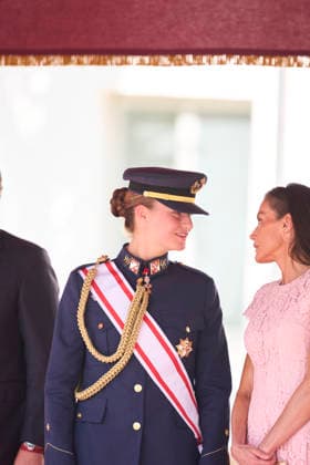 July 10, 2026, San Javier, Murcia, Spain: Queen Letizia of Spain, Crown Princess Leonor attends the Presentation of Royal Employment Appointments at the General Academy of Air and Space at General Academy of Air and Space on July 10, 2026 in San Javier, Spain .The Princess of Asturias has completed her military training at San Javier, having served in all three branches of the armed forces. This three-year training programme has prepared her to become the first woman to hold supreme command of the Armed Forces when she ascends to the throne. San Javier Spain  - ZUMAg15_ 20260710_zaf_g15_088 Copyright: xJackxAbuinx