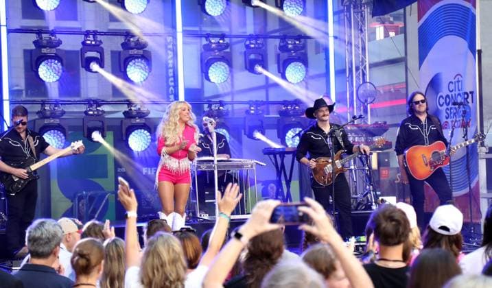 Megan Moroney on stage for Citi Concert Series on NBC TODAY with Megan Moroney, Rockefeller Plaza, New York, NY, July 10, 2026. Photo By: Eli Winston Everett Collection Citi Concert Series on NBC TODAY with Megan Moroney PUBLICATIONXNOTxINxCANxCHNxFRAxITAxJPNxNORxPOLxRUSxESPxUKxUSA