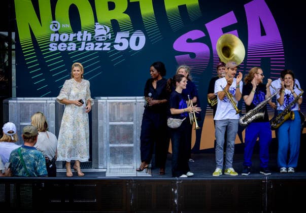 10-07-2026 Rotterdam Queen Maxima with Giovanca Ostania attended the opening of the NN North Sea Jazz Festival at Rotterdam Ahoy. Â  Copyright: xPPEx