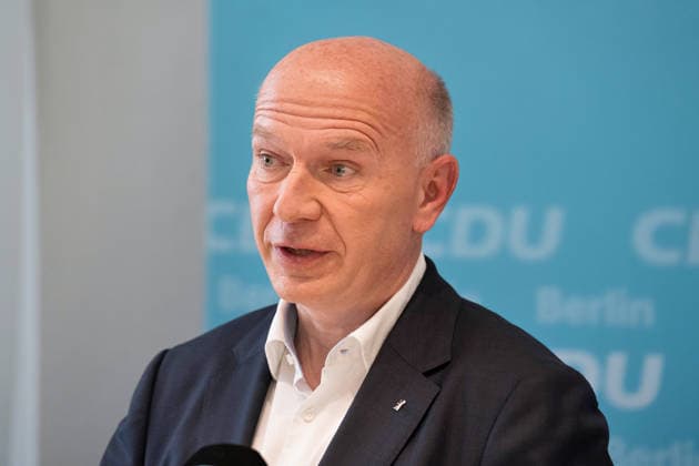 Berlin,10.07.2026,Berlins Regierender Bürgermeister Kai Wegner (CDU) wird bei der Abgeordnetenhauswahl am 20. September 2026 nicht erneut als Spitzenkandidat der CDU antreten. Das gab er am Freitagnachmittag auf einer kurzfristig anberaumten Pressekonferenz bekannt. Mit diesem Schritt reagiert Wegner auf den wachsenden Druck und die zunehmenden Rücktrittsforderungen aus den eigenen Reihen. *** Berlin, July 10, 2026,Berlin’s Governing Mayor Kai Wegner (CDU) will not run again as the CDU’s top candidate in the House of Representatives election on September 20, 2026. He announced this on Friday afternoon at a press conference called on short notice. With this move, Wegner is responding to growing pressure and the increasing calls for his re