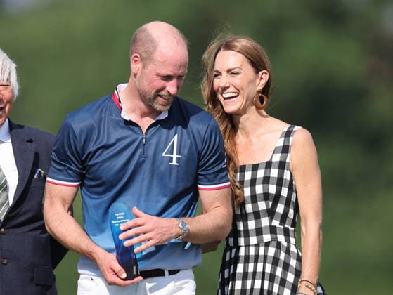 . 10 07 2026. Windsor United Kingdom. Prince William and Kate Middleton, the Prince and Princess of Wales, at a charity polo match at Guards Polo Club in Windsor, United Kingdom.  xStephenxLockx xi-Imagesx IIM-26898-0039