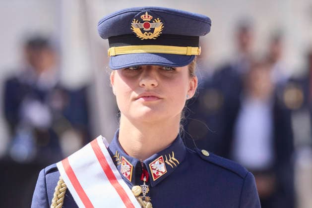 July 10, 2026, Murcia, Murcia, Spain: CROWN PRINCESS LEONOR of Spain attends the delivery of Royal Employment Offices at the General Academy of Air and Space Murcia Spain  - ZUMAc260 20260710_zep_c260_007 Copyright: xMikexChicorrox