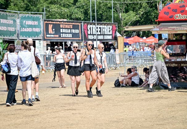 Bald caps record attempt at BST Hyde Park Fans wearing Bald Head Caps attend Pitbull Headliner at BST Hyde Park London, 10th July 2026, Credit:Thepinkrosephotographyltd Laura Rose Avalon  Copyright: xThepinkrosephotographyltdx xLauraxRosex xAvalonx 1115763046