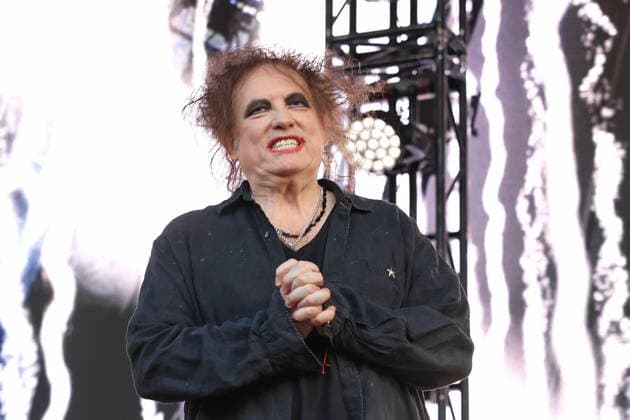 10.07.2026, The Cure, Sänger Robert Smith, im Konzert live in der Parkbühne Wuhlheide, Berlin, Berlin *** July 10, 2026, The Cure, singer Robert Smith, live in concert at the Parkbühne Wuhlheide, Berlin, Berlin
