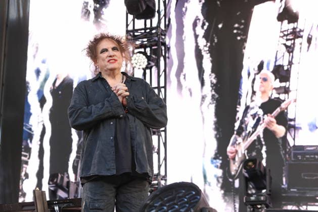 10.07.2026, The Cure, Sänger Robert Smith, im Konzert live in der Parkbühne Wuhlheide, Berlin, Berlin *** July 10, 2026, The Cure, singer Robert Smith, live in concert at the Parkbühne Wuhlheide, Berlin, Berlin