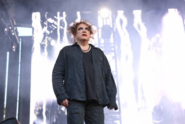 10.07.2026, The Cure, Sänger Robert Smith, im Konzert live in der Parkbühne Wuhlheide, Berlin, Berlin *** July 10, 2026, The Cure, singer Robert Smith, live in concert at the Parkbühne Wuhlheide, Berlin, Berlin