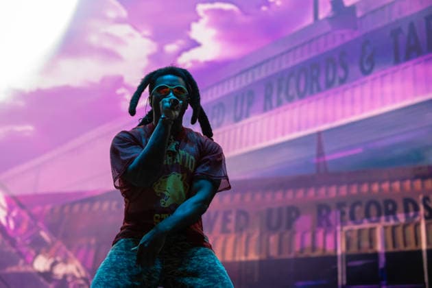 Pohoda Festival 2026 at Airport Trencin, Slovakia - 10 Jul 2026 American rapper Denzel Curry performs live on the stage during the Pohoda Festival 2026 at Airport Trencin. Pohoda festival the biggest open-air summer music festival in Slovakia, celebrates 30th anniversary. Trencin Slovakia Copyright: xTomasxTkacikx xSOPAxImagesx 20260710-Pohoda-day3-24