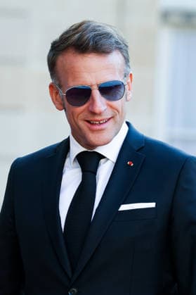French President Emmanuel Macron poses at the Élysée Palace on July 10, 2026, in Paris, France 458119 2026 07 10  Copyright: xLionelxGuericolasx xStarfacex STAR_458119_059