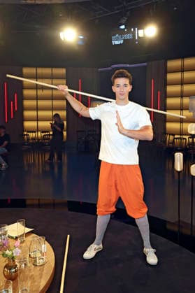 Sascha Wenk Shaolin Kid bei der Aufzeichnung der WDR-Talkshow Kölner Treff im WDR Studio BS 3. Köln, 10.07.2026 *** Sascha Wenk, Shaolin Kid, during the taping of the WDR talk show Kölner Treff at WDR Studio BS 3 in Cologne, July 10, 2026 Foto:xgbrcix xFuturexImagex koelner_treff1007_6709