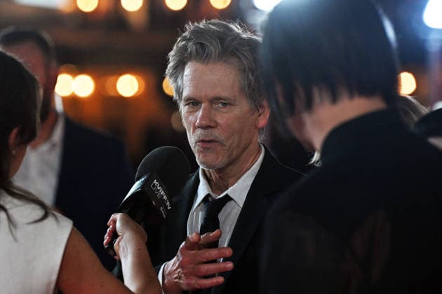 The 60th Karlovy Vary International Film Festival continued on July 10, 2026, in Karlovy Vary, Czech Republic. American actor and director Kevin Bacon (pictured), his wife, actress Kyra Sedgwick, and son, musician and actor Travis, presented the film Family Movie in the Great Hall of the Thermal Hotel. (CTKxPhoto SlavomirxKubes) CTKPhotoP2026071008659  CTKPhotoP2026071008659