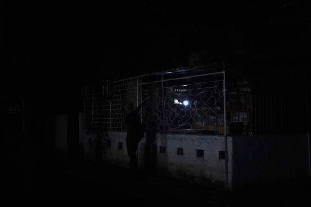 (260711) -- HAVANA, July 11, 2026 -- A street vendor uses an emergency light for illumination during a blackout in Havana, Cuba, July 10, 2026. Cuba was hit by another nationwide blackout on Friday, as the country s power system completely collapsed at 4:30 p.m. local time, according to the National Electric Union. ) CUBA-HAVANA-NATIONAL BLACKOUT-STREET VIEWS JiangxBiao 