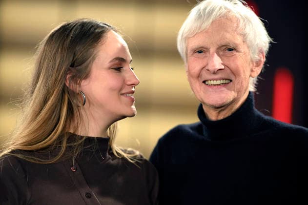 Elena Carriere mit Vater Matthieu Carriere bei der Aufzeichnung der WDR-Talkshow Kölner Treff im WDR Studio BS 3. Köln, 10.07.2026 *** Elena Carriere with her father, Matthieu Carriere, during the taping of the WDR talk show Kölner Treff at WDR Studio BS 3 in Cologne, July 10, 2026 Foto:xC.xAdolph xFuturexImagex koelner_treff1007_6763