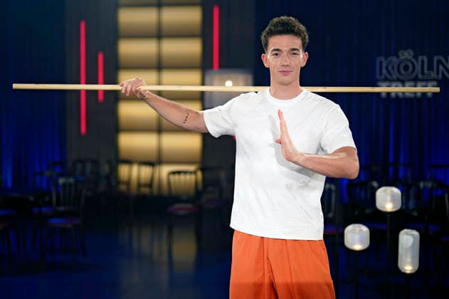 Sascha Wenk Shaolin Kid bei der Aufzeichnung der WDR-Talkshow Kölner Treff im WDR Studio BS 3. Köln, 10.07.2026 *** Sascha Wenk, Shaolin Kid, during the taping of the WDR talk show Kölner Treff at WDR Studio BS 3 in Cologne, July 10, 2026 Foto:xC.xAdolph xFuturexImagex koelner_treff1007_6789