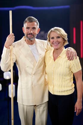 Micky Beisenherz und Susan Link bei der Aufzeichnung der WDR-Talkshow Kölner Treff im WDR Studio BS 3. Köln, 10.07.2026 *** Micky Beisenherz and Susan Link during the taping of the WDR talk show *Kölner Treff* at WDR Studio BS 3 in Cologne, July 10, 2026 Foto:xC.xAdolph xFuturexImagex koelner_treff1007_6794