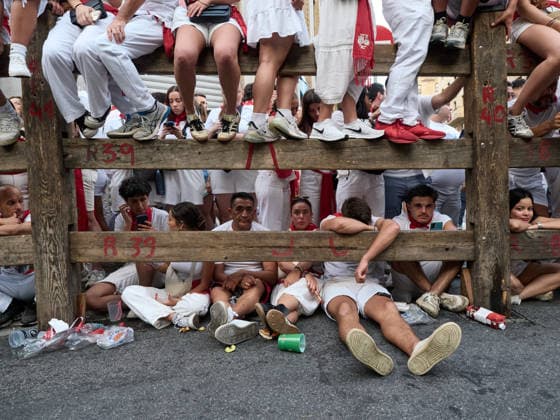 Fifth bull run of the 2026 San Fermín Festival, featuring bulls from the José Escolar ranch; preview of the fifth bull run of the 2026 San Fermín Festival, on July 11, 2026, in Pamplona, Navarre, Spain. In this edition, the fifth running of the San Fermín festival features bulls from the José Escolar ranch in Spain.  Copyright: xEduardoxSanzx 7658881