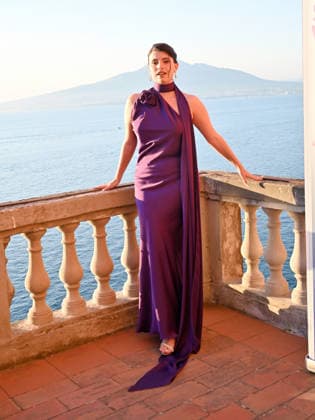 The Social Series of the Year Award in Vico Equense, Italy - 10 Jul 2026 Giovanna Sannino attends the 2026 Social World Film Festival photocall where she received the award for the Social Series of the Year Award. Vico Equense Italy Copyright: xAntoninoxD’Espositox xSOPAxImagesx DSC_5773
