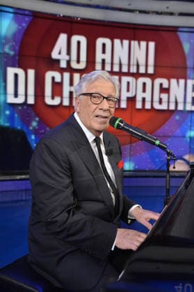 March 10, 2014, Rome, Rome, Italy: March 10, 2014, Rome. Rai. TV show Porta a Porta. Pictured: Peppino di Capri Rome Italy  - ZUMAa289 20140310_zia_a289_002 Copyright: xMariaxLauraxAntonellix