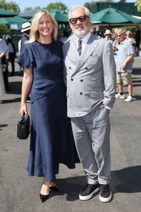 . 11 07 2026. London, United Kingdom. Sam Mendes arriving for the Ladies Singles Final on day thirteen of the Wimbledon Tennis Championships in London.  xStephenxLockx xi-Imagesx IIM-26899-0001