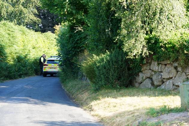 The Netherlands, 2026-07-11 07:57:51 Police outside the house of Ann Widdecombe in Haytor, Dartmoor. The ex-Tory prisons minister was found dead at her home in Haytor on Dartmoor on Thursday after sustaining serious injuries. Picture date: Saturday July 11, 2026. Credit: NL Beeld PA Images  Copyright: xx x