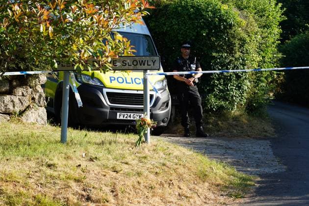 The Netherlands, 2026-07-11 07:57:25 Police outside the house of Ann Widdecombe in Haytor, Dartmoor. The ex-Tory prisons minister was found dead at her home in Haytor on Dartmoor on Thursday after sustaining serious injuries. Picture date: Saturday July 11, 2026. Credit: NL Beeld PA Images  Copyright: xx x